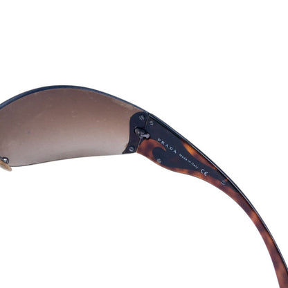 Vintage Prada Tortoise Shell Swirl Sunglasses