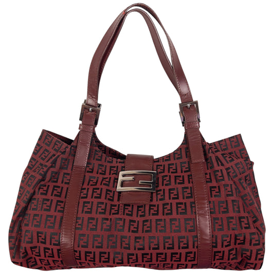 Vintage Fendi Monogram Shoulder Bag
