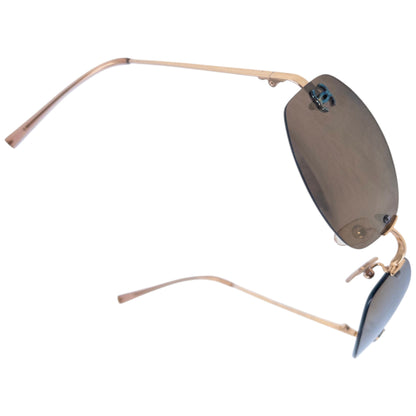 Vintage 2000s Chanel Rimless Sunglasses