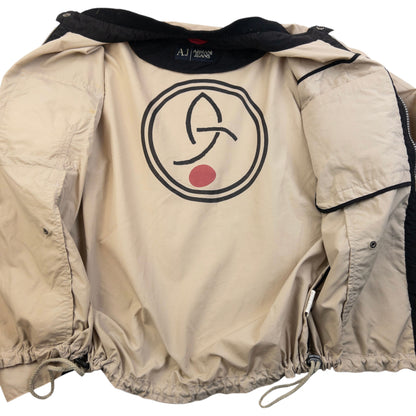 Vintage 2000s Armani Jeans Zip Up Jacket Size M