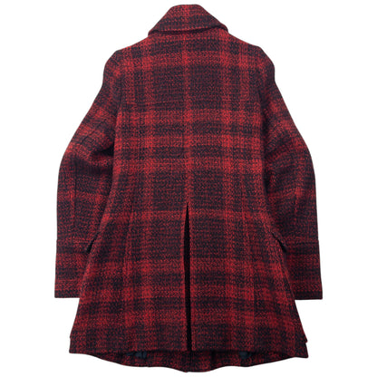 Vintage Burberry Brit Nova Check Tweed Jacket Womens Size S