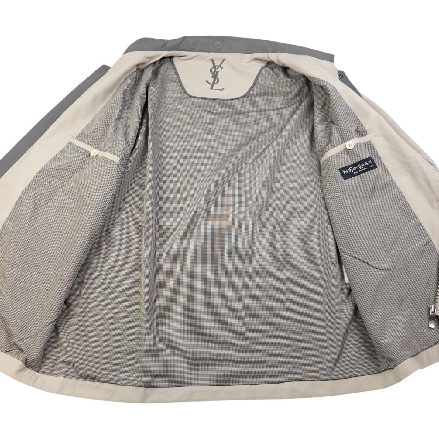 Vintage YSL Yves Saint Laurent Harrington Jacket Size M