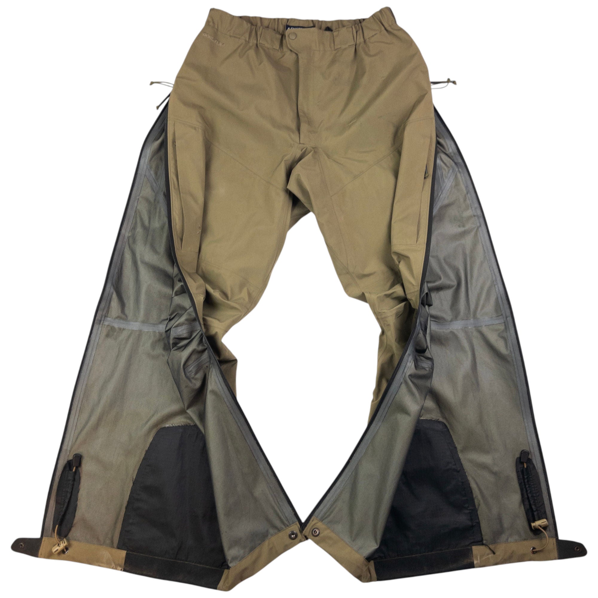 Vintage Arcteryx LEAF Goretex Full Zip Trousers Size M