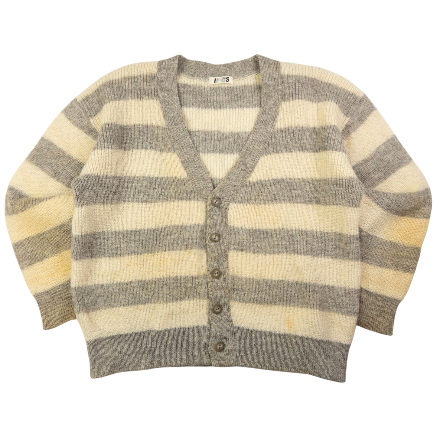 Vintage Issey Miyake Striped Knit Cardigan Size S