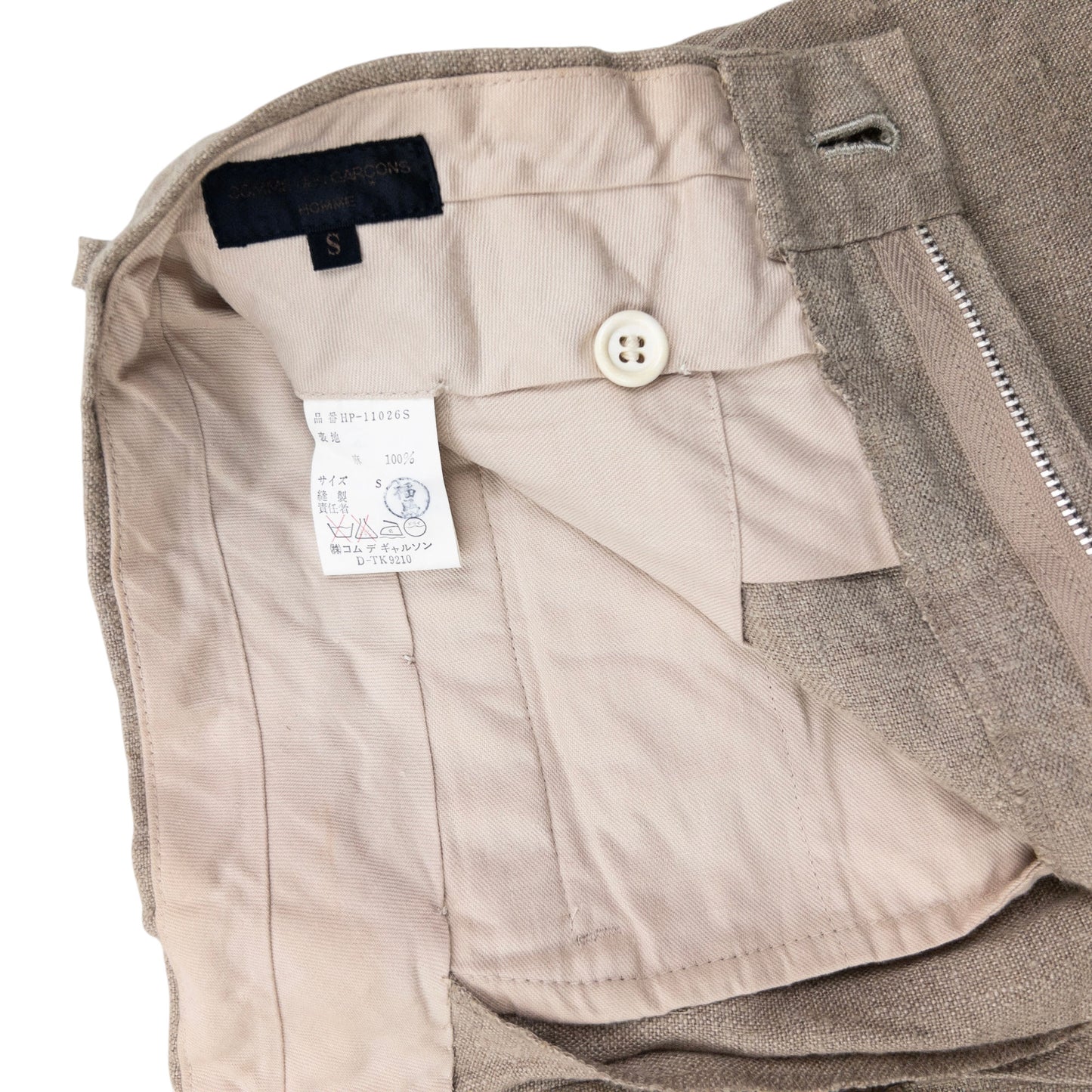 Vintage Comme Des Garçons HOMME Linen Trousers Size W27