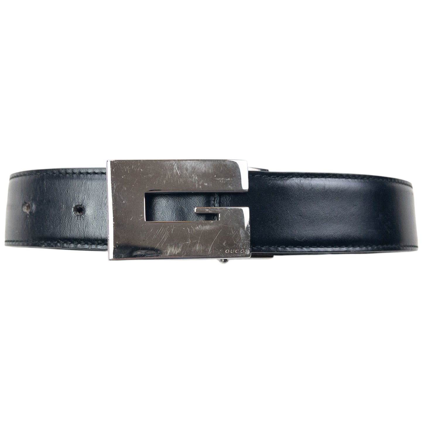 Vintage 2000s Gucci Leather Belt Size S