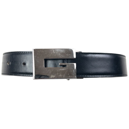 Vintage 2000s Gucci Leather Belt Size S