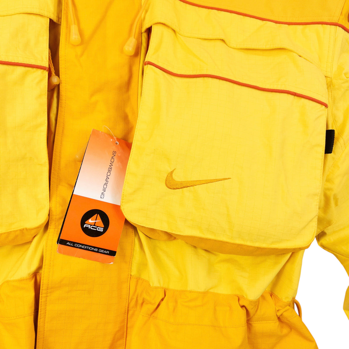 Vintage 2000s Nike ACG Zip Up Snowboarding Jacket Size XL