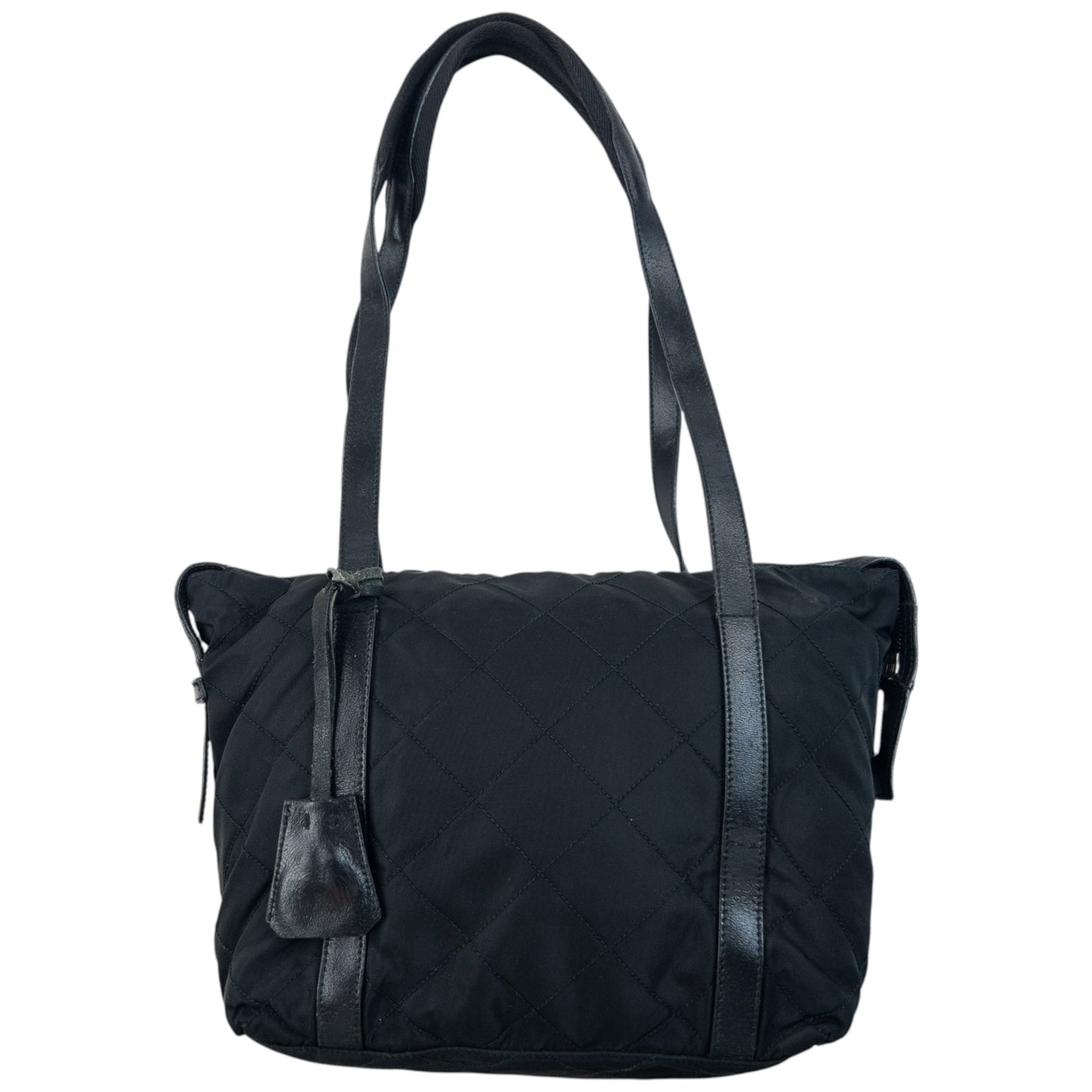 Vintage 2000s Prada Quilted Shoulder Bag