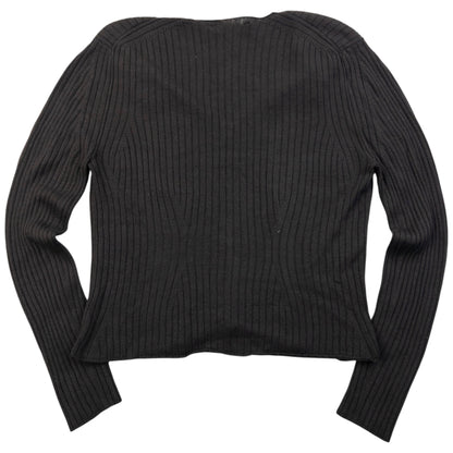 Vintage 2000s YSL Yves Saint Laurent By Tom Ford Cropped Jumper Womens Size L
