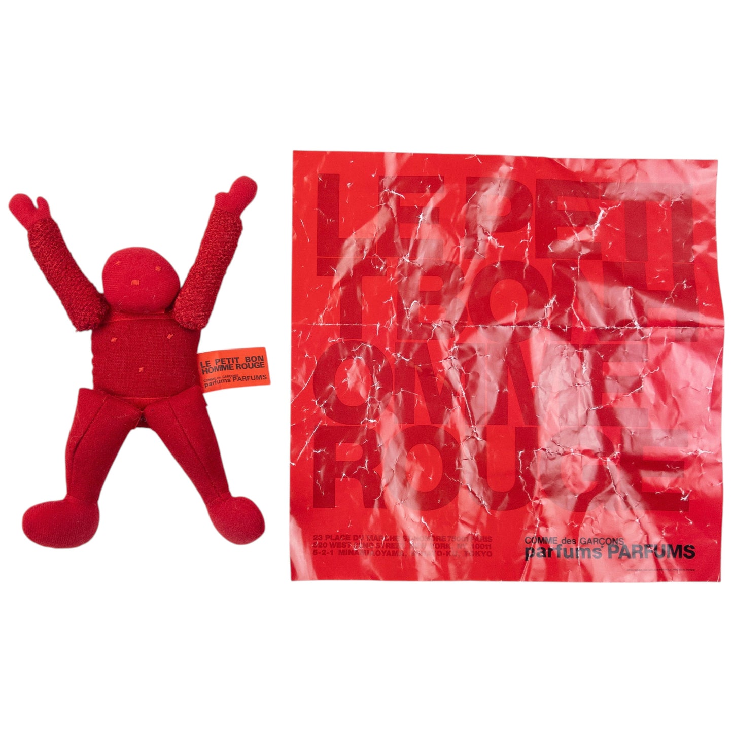 Vintage Comme Des Garçons Velcro Stuffed Toy