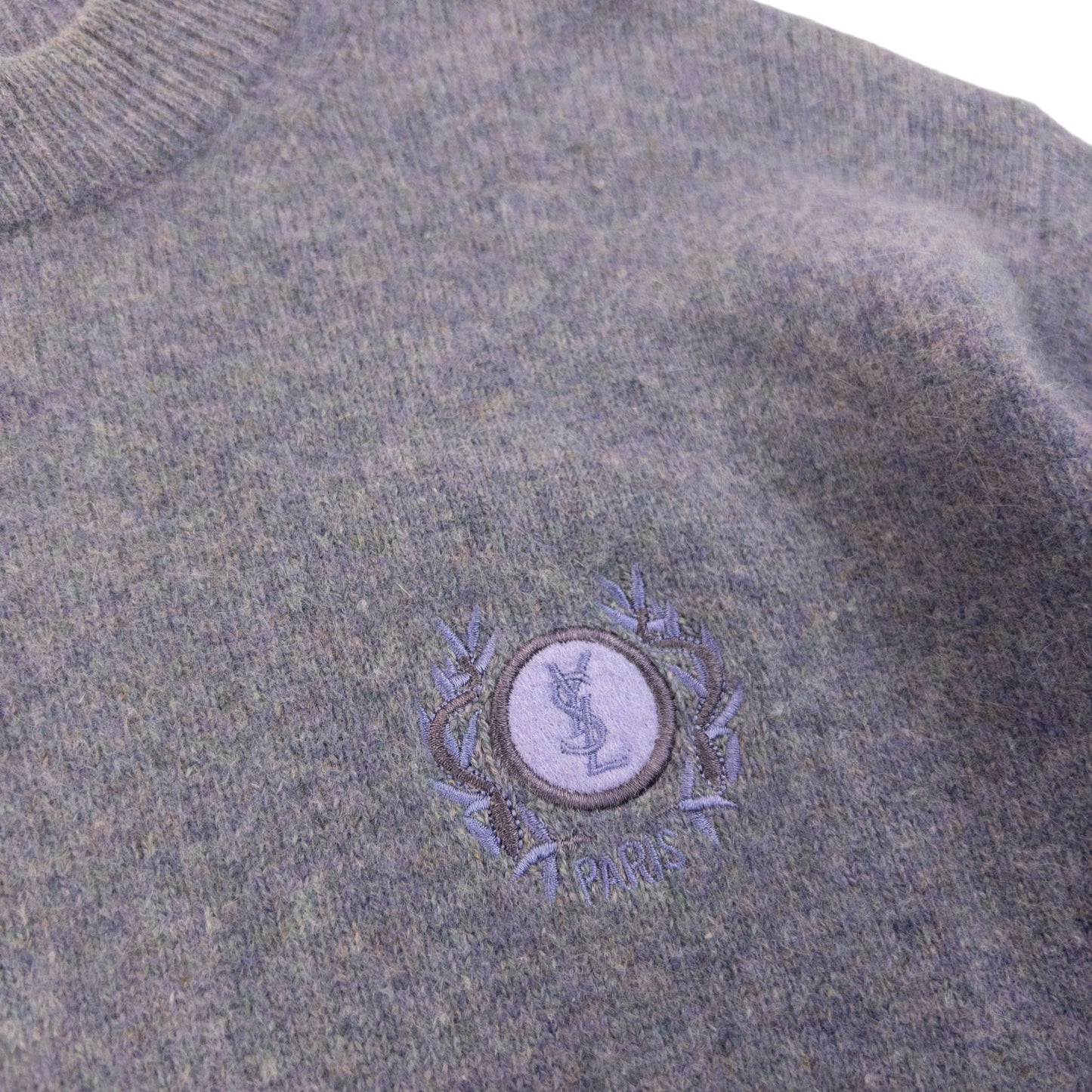 Vintage 90s YSL Yves Saint Laurent Lambswool Jumper Womens Size S