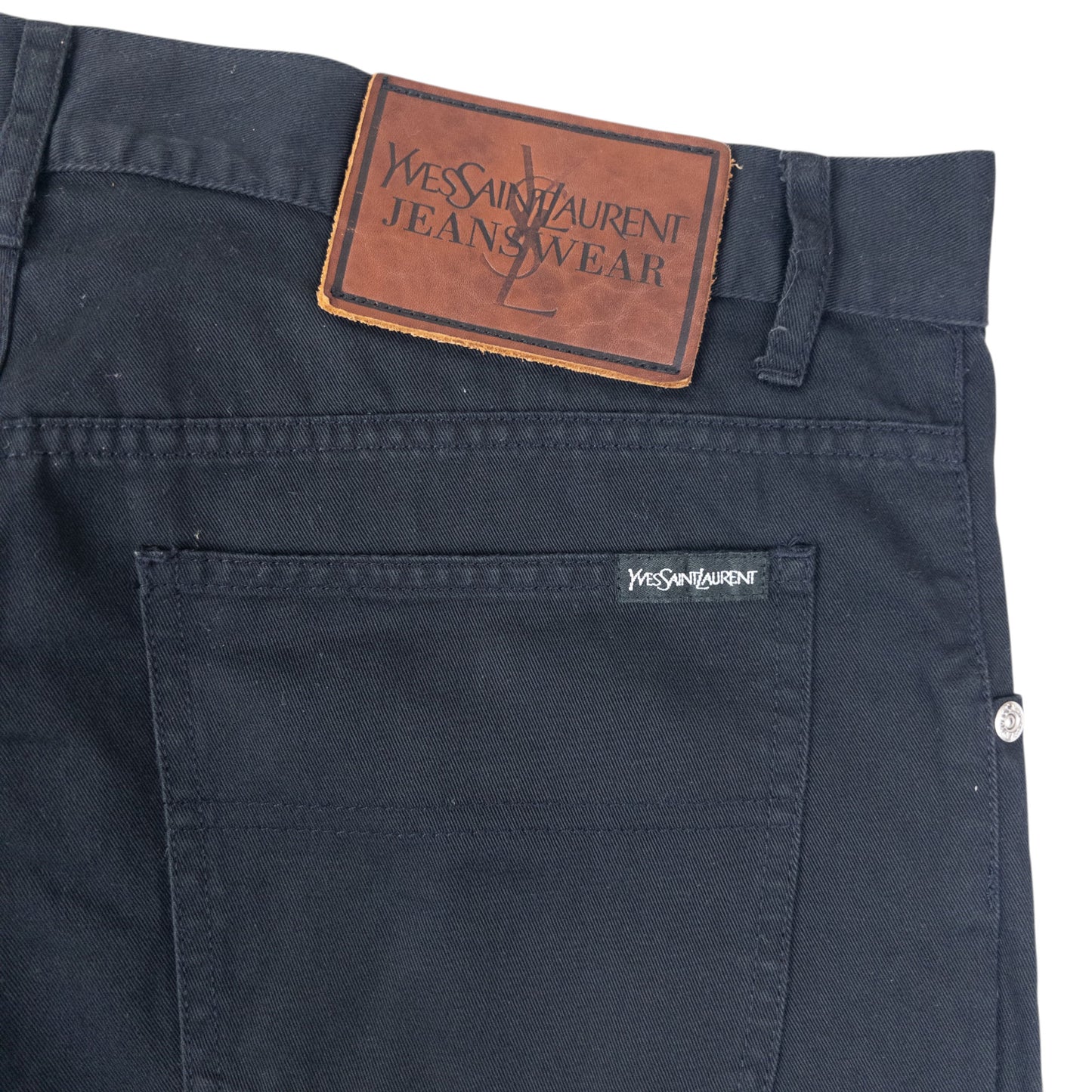Vintage 2000s YSL Yves Saint Laurent Chino Trousers Size W35