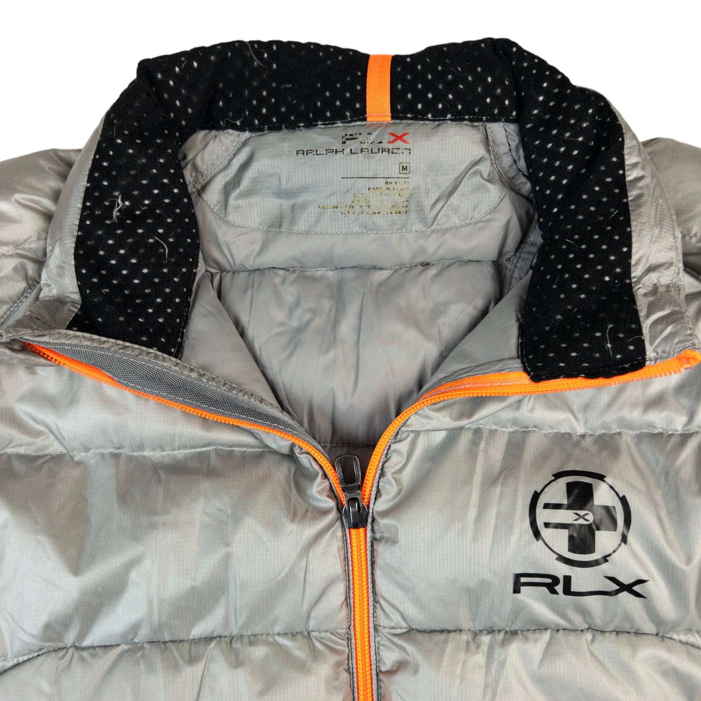 Vintage Ralph Lauren RLX Zip Up Puffer Jacket Size M Second Wave