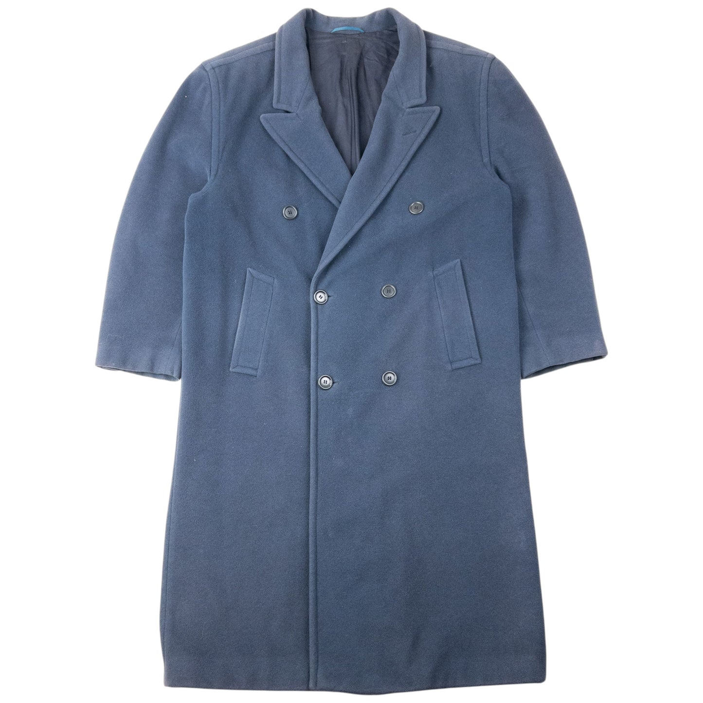 Vintage 90s Hugo Boss Longline Wool Button Up Jacket Size XL