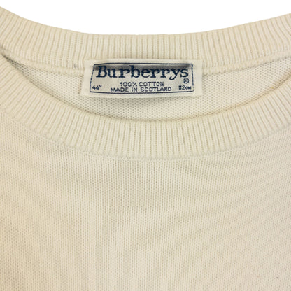 Vintage 90s Burberry Knit Jumper Size M