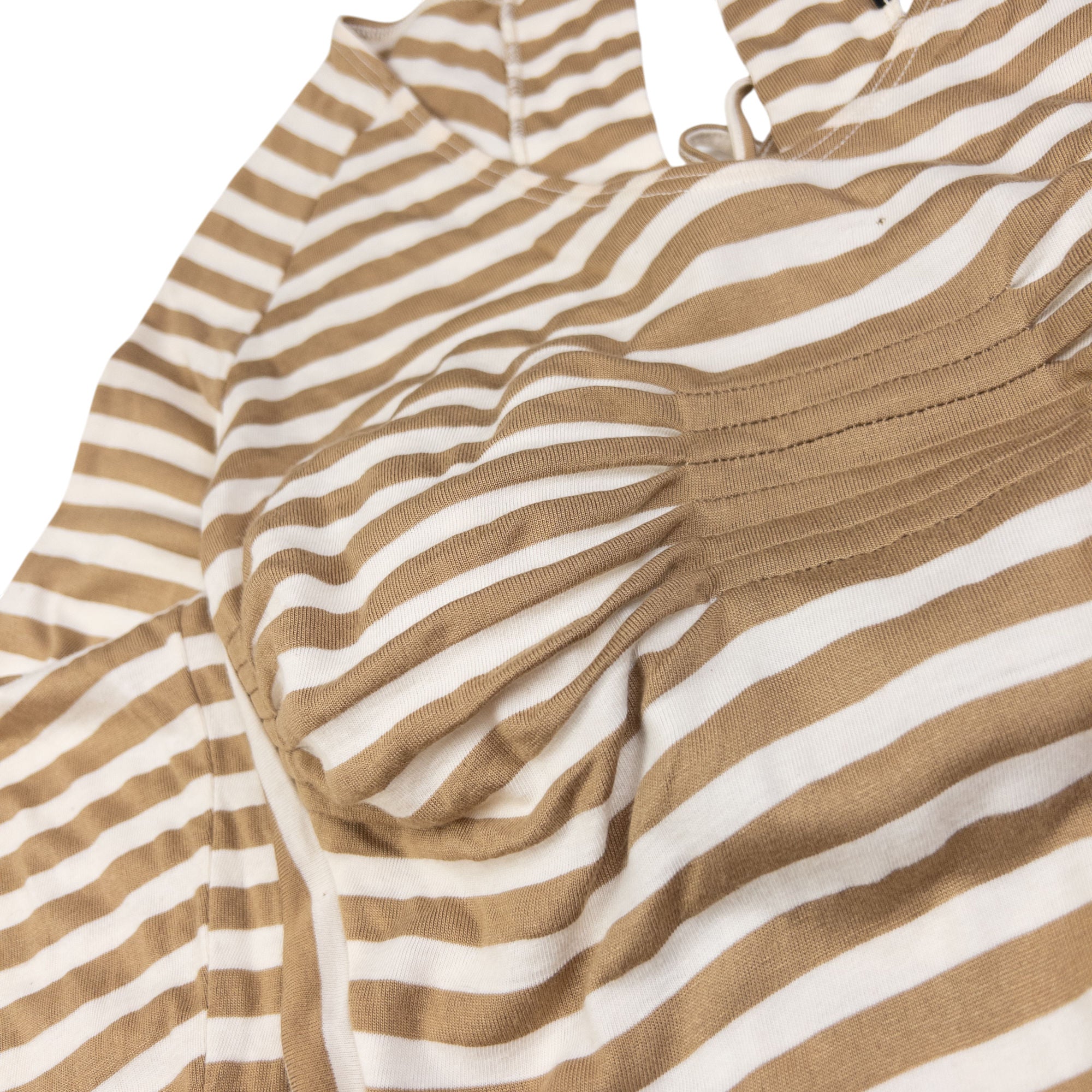 Vintage Jean Paul Gaultier JPG Jeans Striped Tie-Back Dress Womens Size L