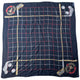 Vintage 90s Burberry Golf Club Silk Scarf