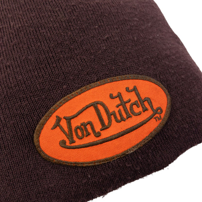 Vintage Von Dutch Embroidered Beanie Hat