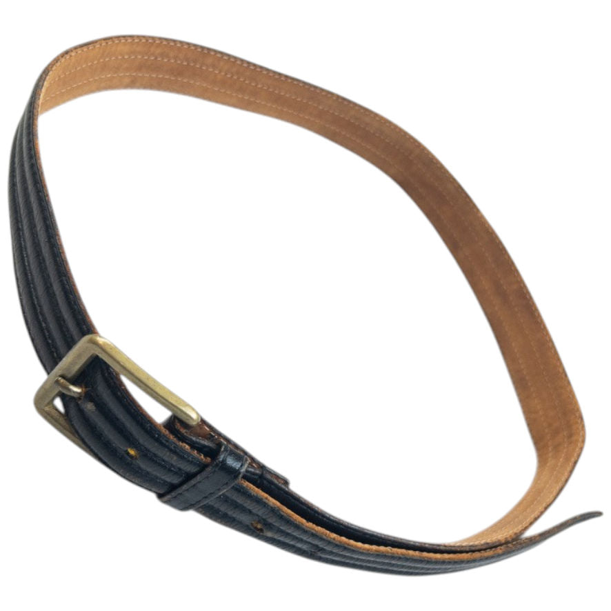 Vintage 90s Issey Miyake Leather Belt Size S