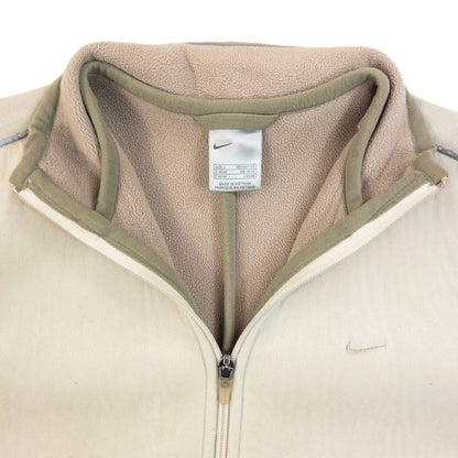 Vintage 2000s Nike Velour Fleece Lined Jacket Womens Size L