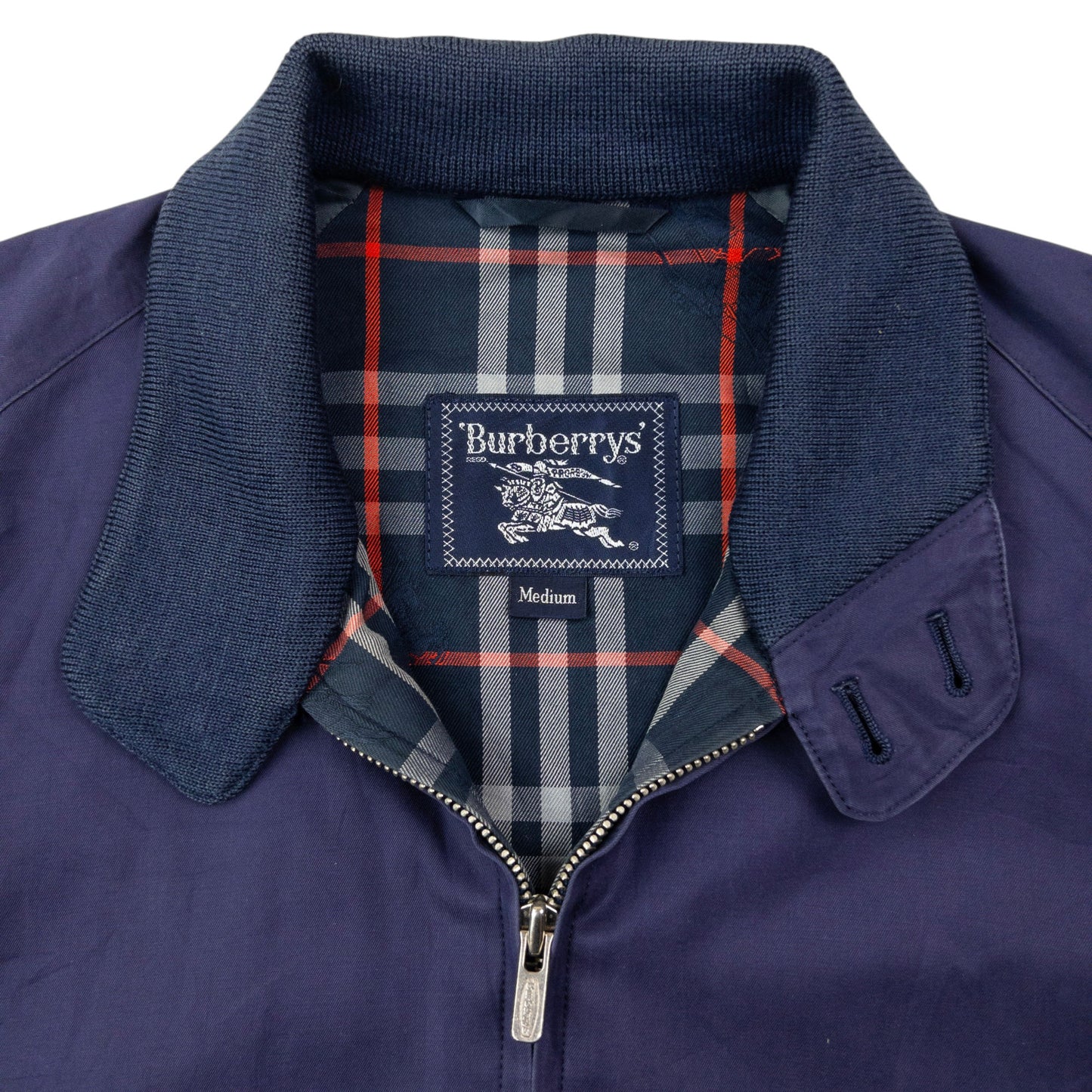 Vintage 90s Burberry Nova Check Lined Jacket Size XS