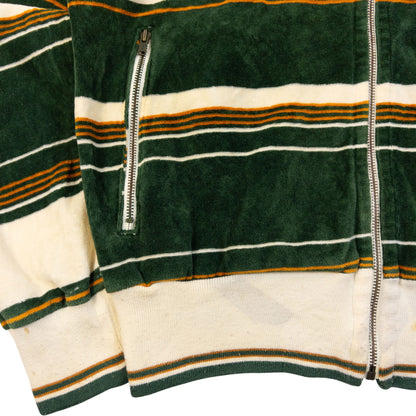 Vintage 90s Hysteric Glamour Striped Velour Jacket Womens Size S