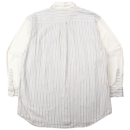 Vintage 90s CP Company Striped Long Sleeve Button Up Shirt Size S