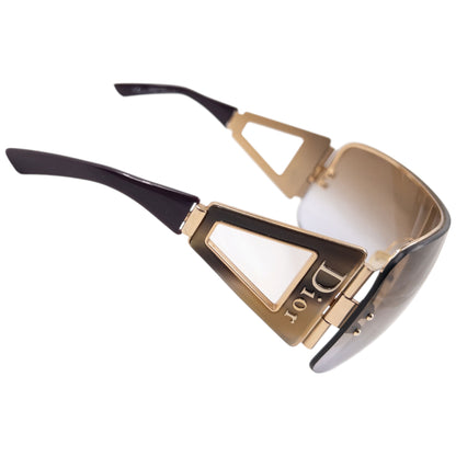 Vintage 2006 Dior Escrime 1 Shield Wraparound Sunglasses