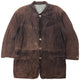 Vintage Hugo Boss Suede Button Up Jacket Size