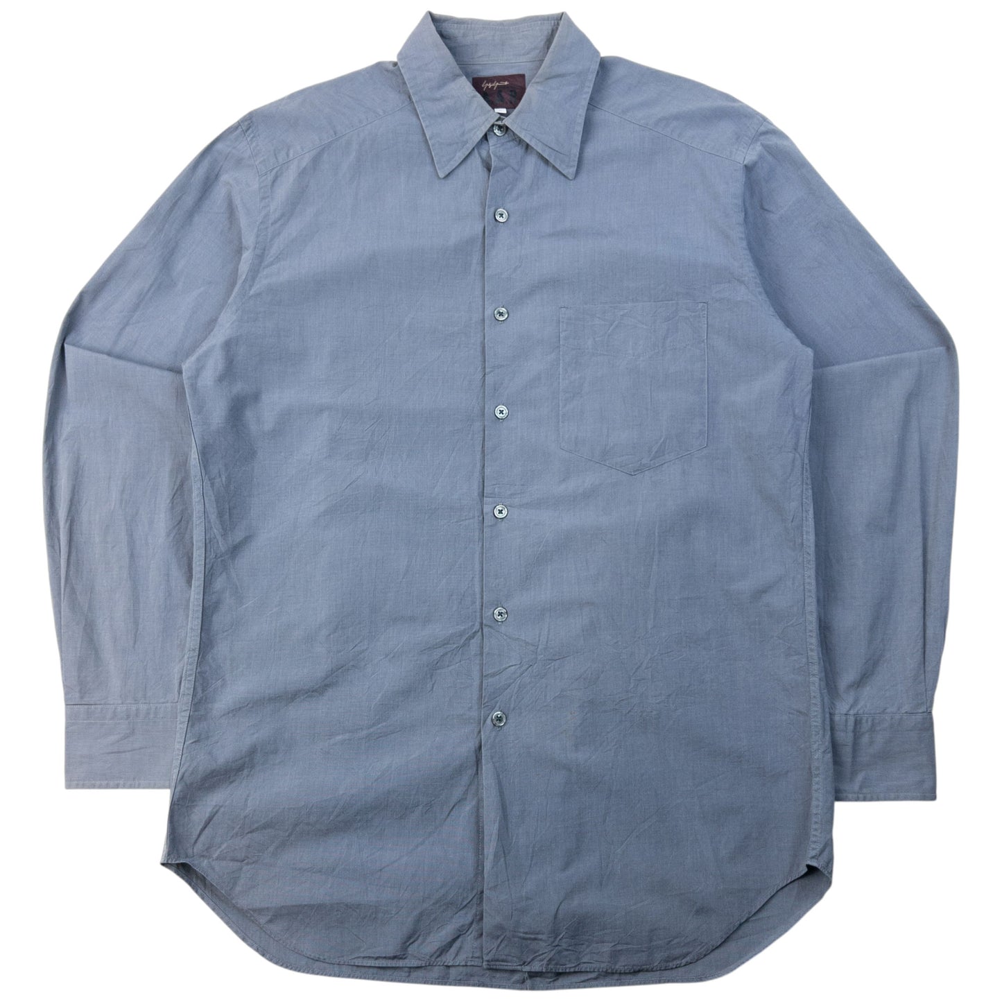 Vintage 90s Yohji Yamamoto D'Urban A.A.R Long Sleeve Button Up Shirt Size M