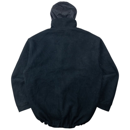 Vintage 90s Moncler Reversible Snap T Fleece Jacket Size L