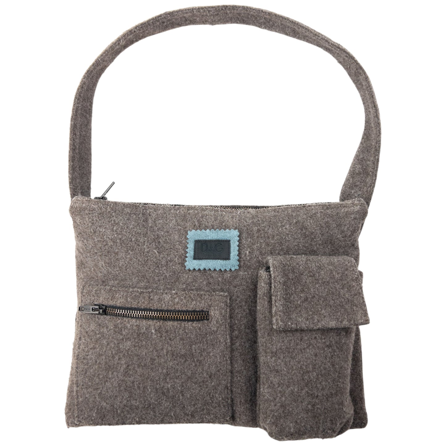 Vintage Dolce & Gabbana Convertible Multi Pocket Shoulder Bag