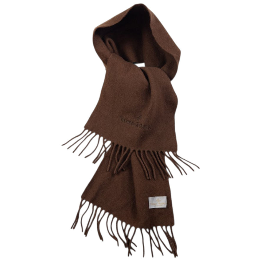 Vintage Vivienne Westwood Wool Tassel Scarf