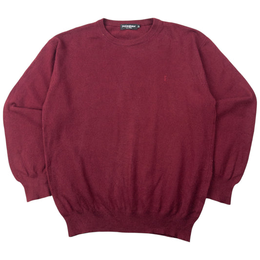 Vintage 90s YSL Yves Saint Laurent Wool Jumper Size L