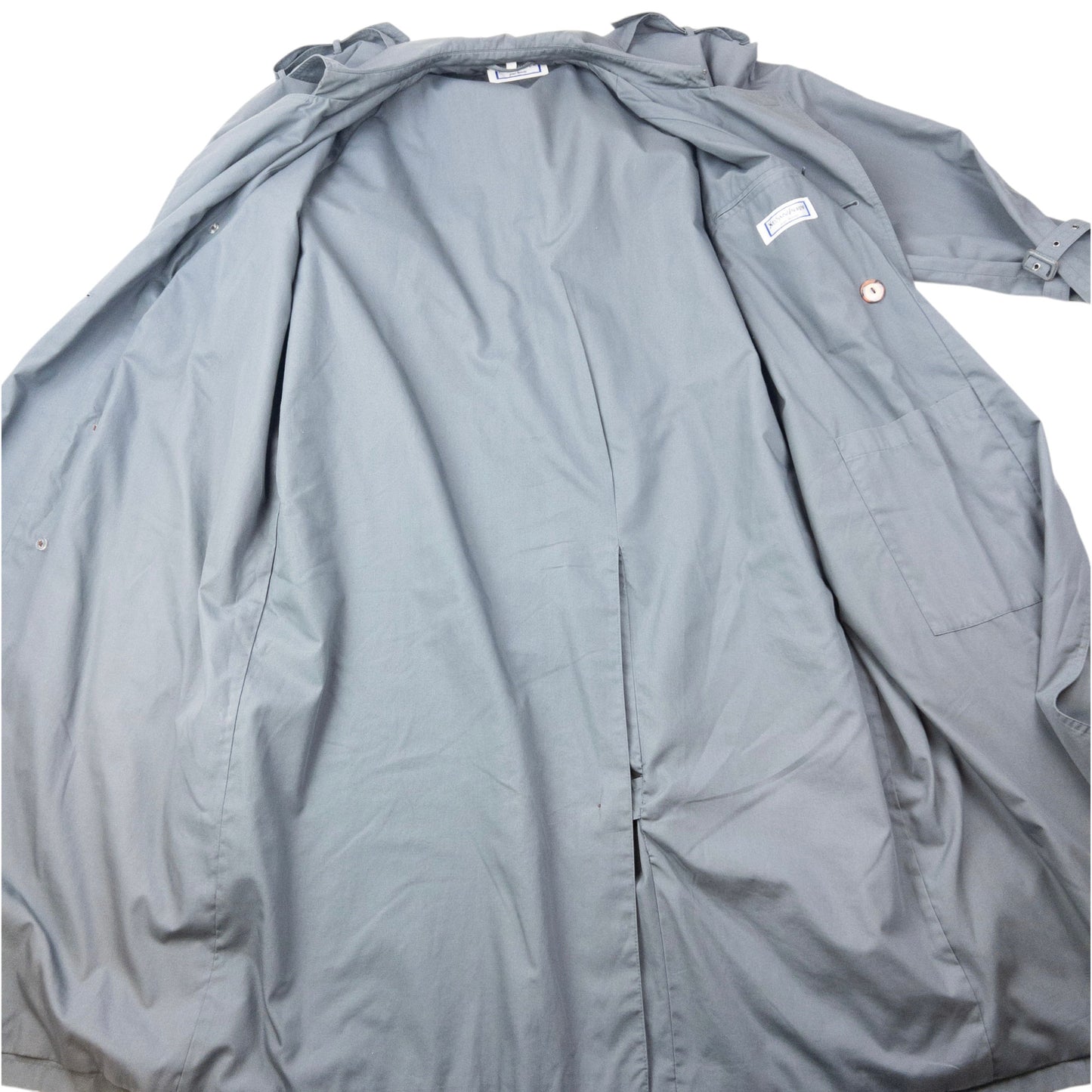 Vintage 80s YSL Yves Saint Laurent Trench Jacket Size XL