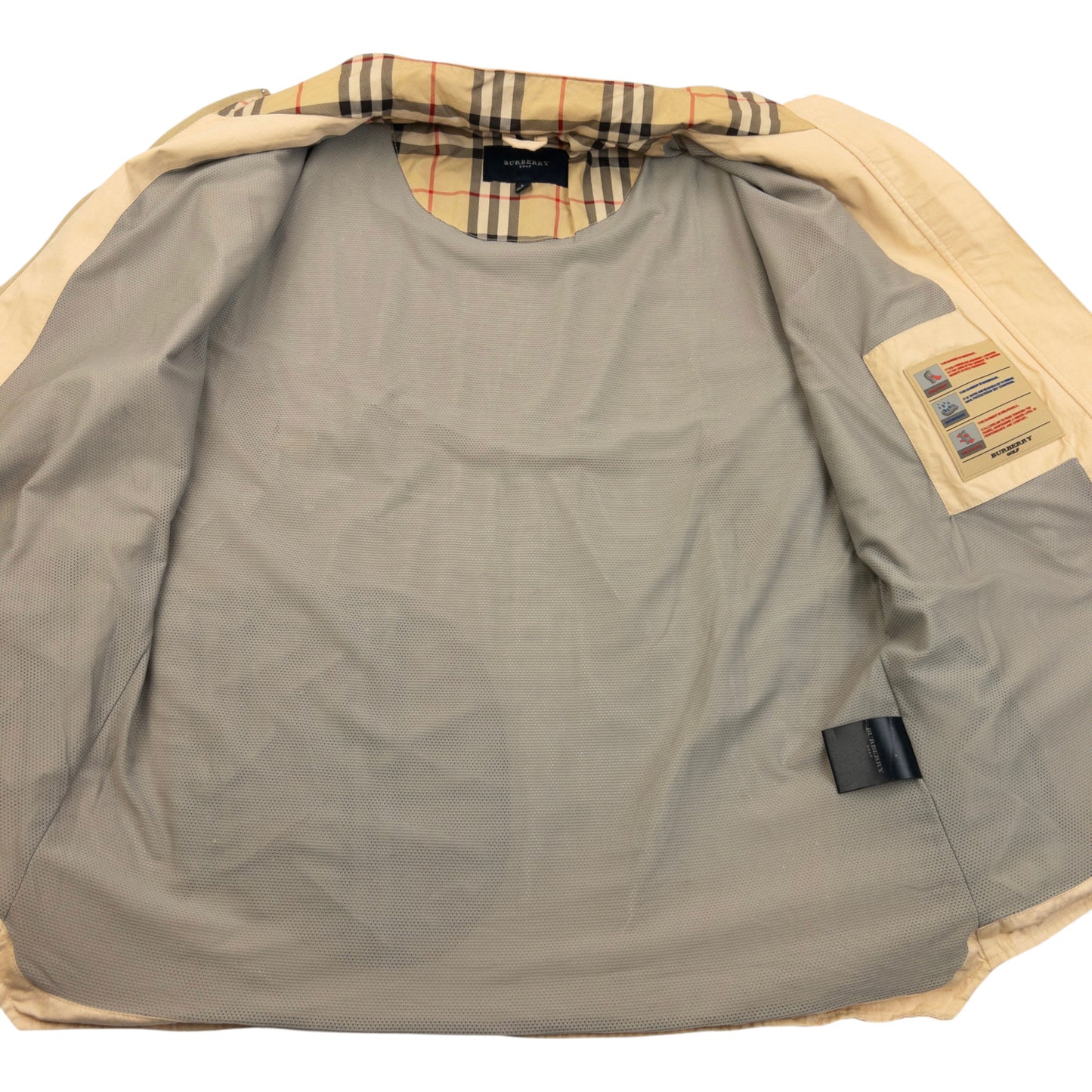 Vintage 2000s Burberry Golf Waterproof Jacket Size L