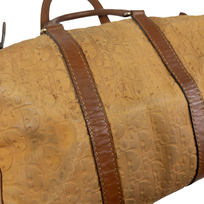 Vintage Dior Monogram Luggage Bag