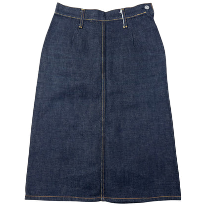Vintage Evisu Double Gull Japanese Denim Skirt Womens Size W26
