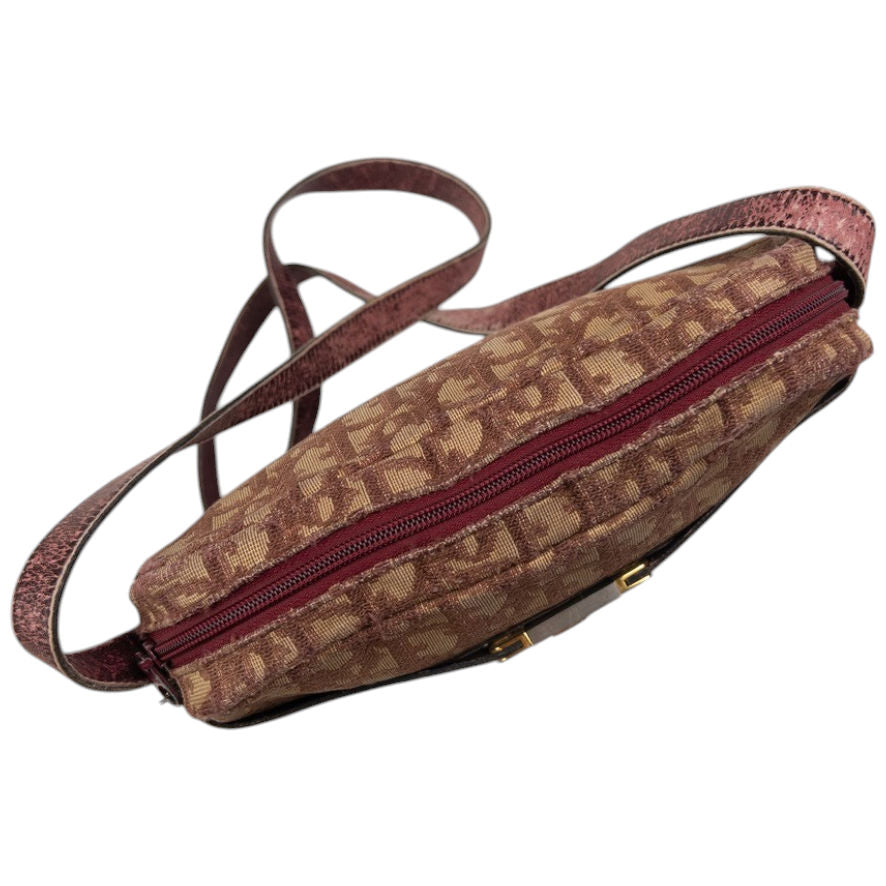 Vintage Dior Monogram Crossbody Bag