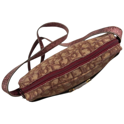 Vintage Dior Monogram Crossbody Bag