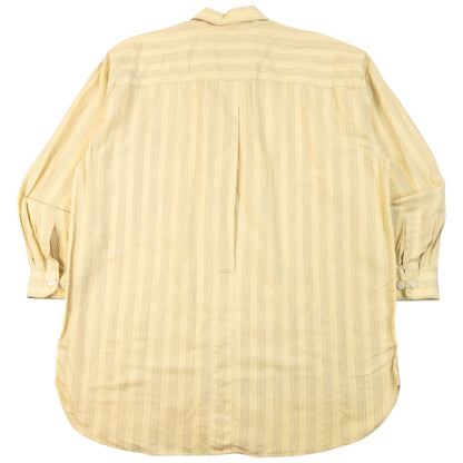 Vintage 2000s Issey Miyake Striped Long Sleeve Button Up Shirt Size L