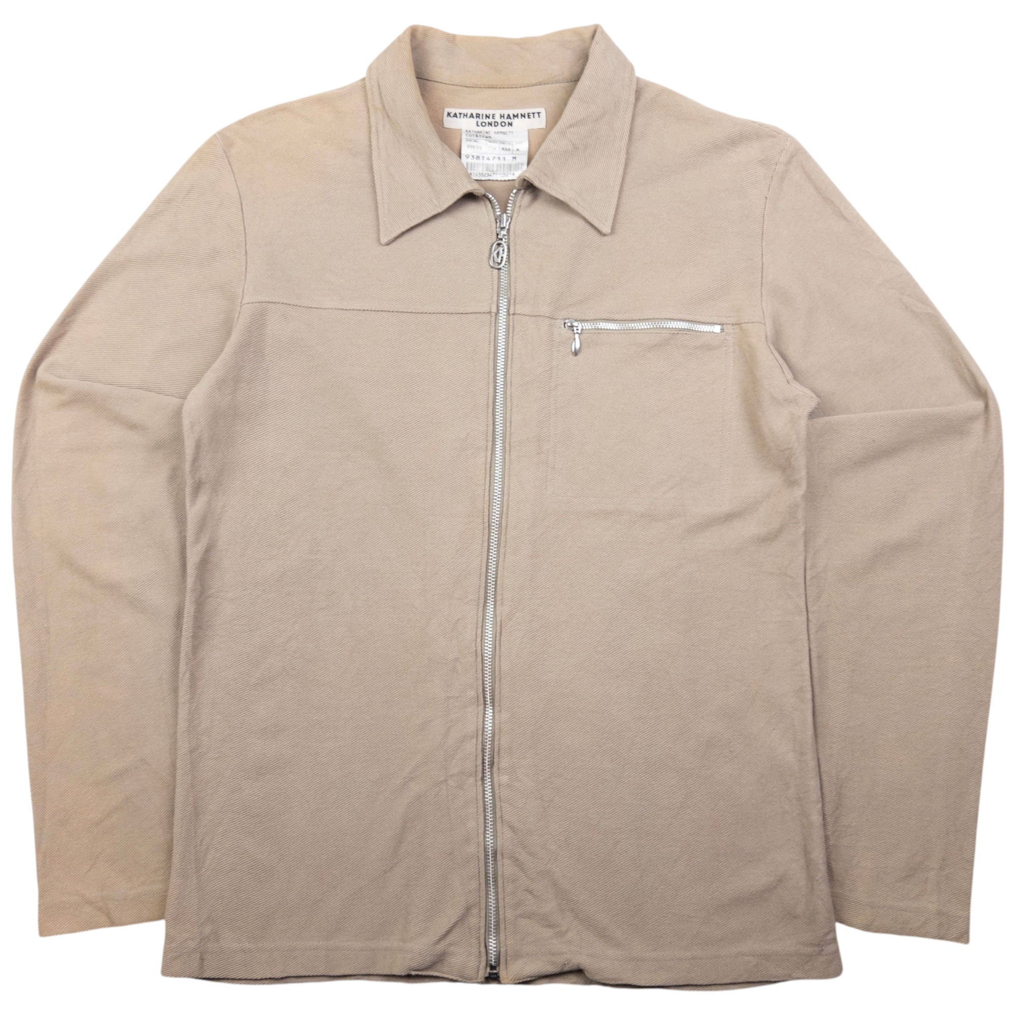 Vintage Katharine Hamnett Lightweight Zip Up Jacket Size S