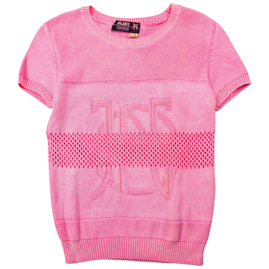 Vintage Jean Paul Gaultier JPG Jeans Knit Top Womens Size S