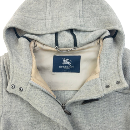 Vintage 2000s Burberry Wool Duffle Jacket Womens Size L