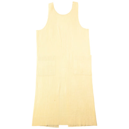 Vintage 90s Issey Miyake Pleated Longline Vest Dress Womens Size M