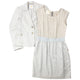 Vintage 90s Hugo Boss Jacket & Dress Suit Set Womens Size M