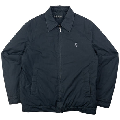 Vintage YSL Yves Saint Laurent Padded Zip Up Jacket Size M