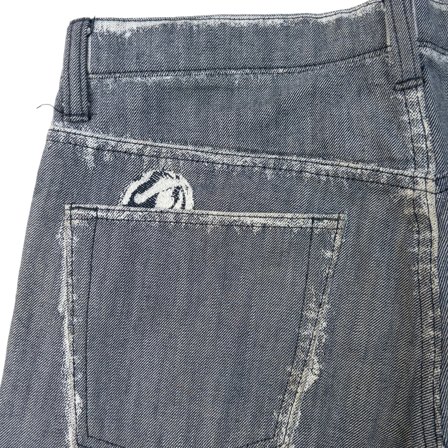 Vintage 2000s A-POC By Issey Miyake Denim Jeans Size W32