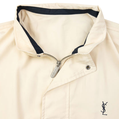 Vintage 90s  YSL Yves Saint Laurent Harrington Jacket Size XL